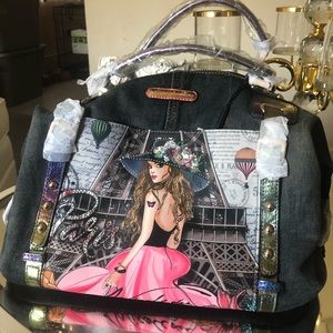 Nicole Lee “Paris” Hand Held and Shoulder Purse
